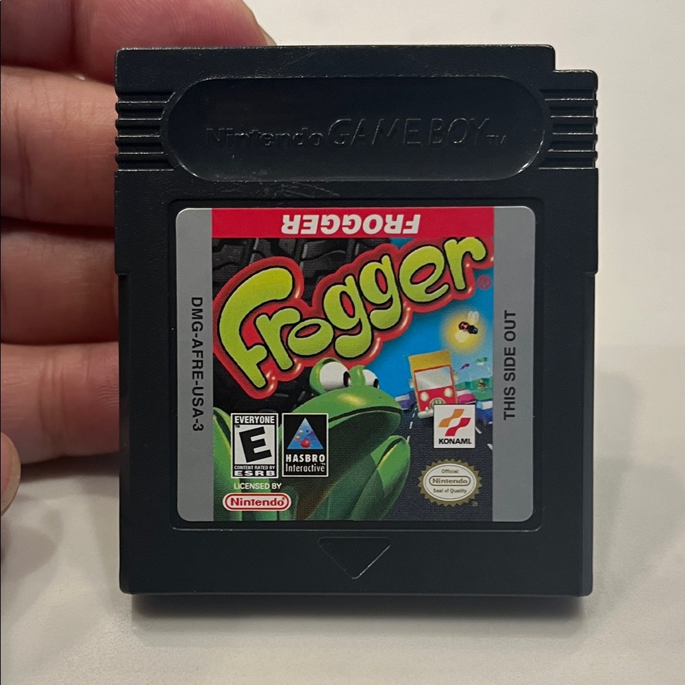 Nintendo Game Boy Frogger Cartridge - Black